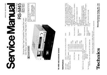 National Panasonic_National_Panasonic_Matsushita_Technics-RS M45-1980.Cass preview